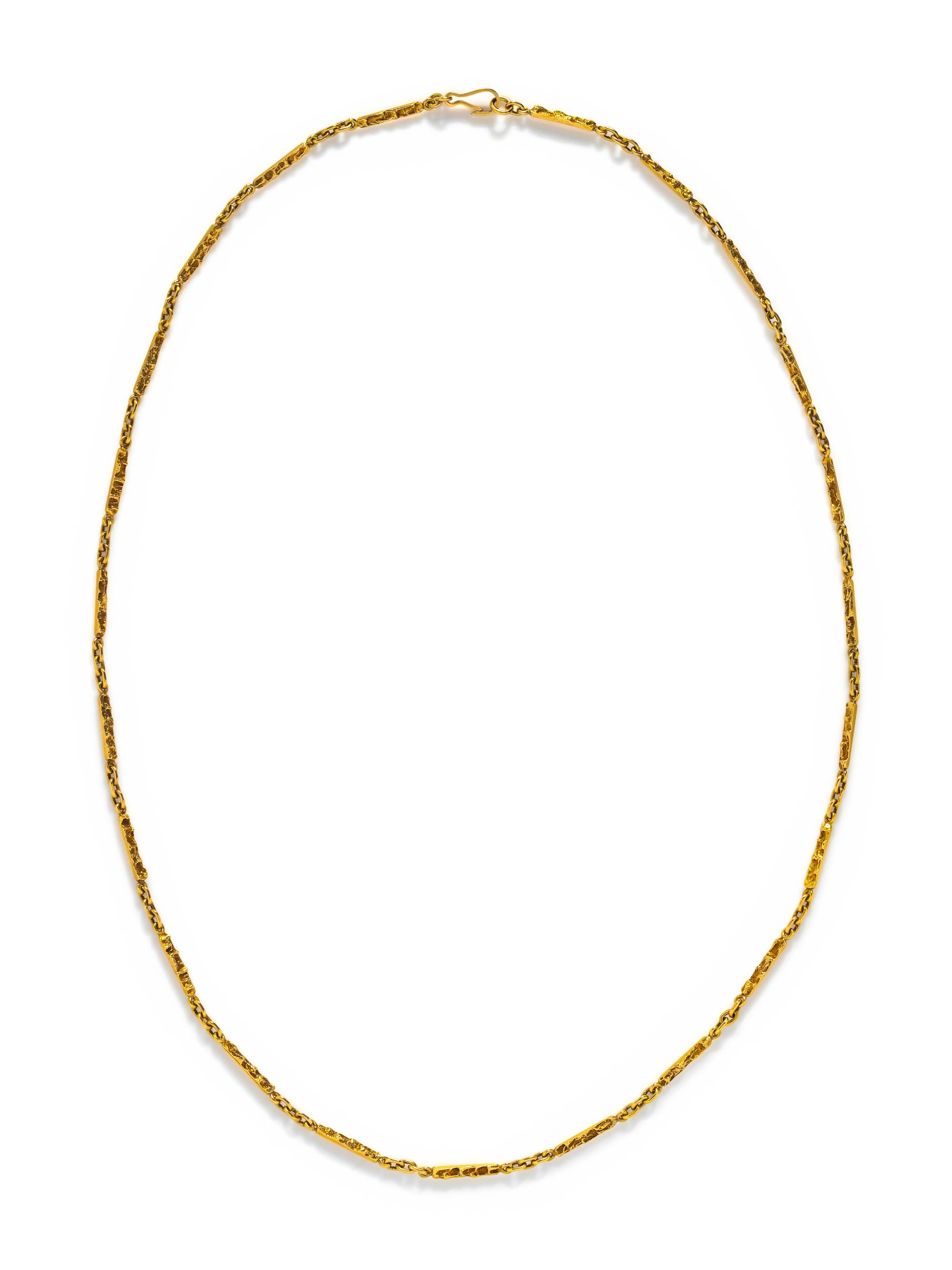 YELLOW GOLD NECKLACE