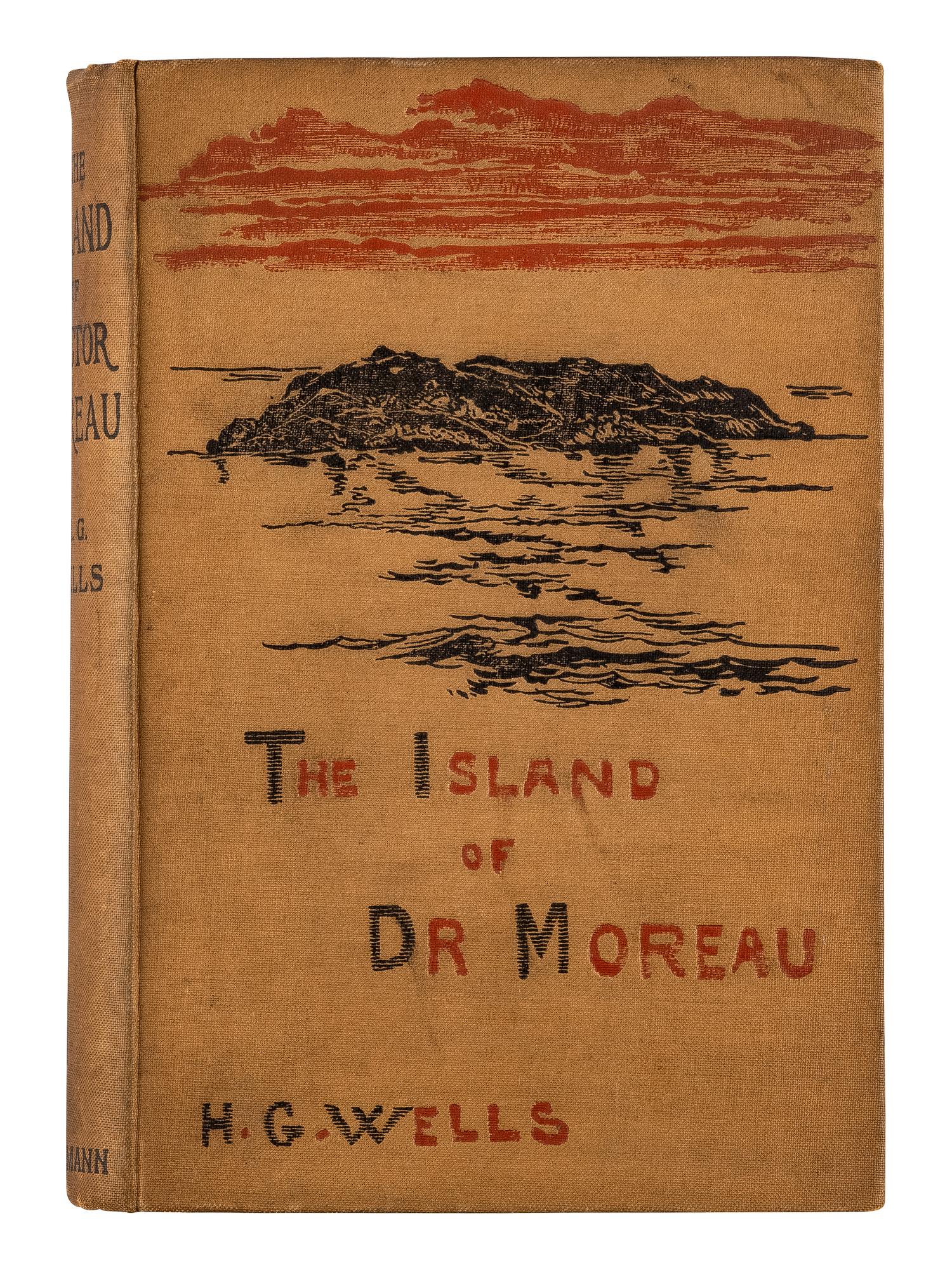 WELLS, H.G. (1866-1946). The Island of Doctor Moreau . London: William Heinemann, 1896.