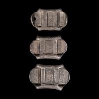 A Collection of Eight Chinese Silver Ingots, 19th to Early 20th Century 晚清民國 銀錠一組八件