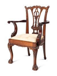 A George II Style Mahogany Child's Chair