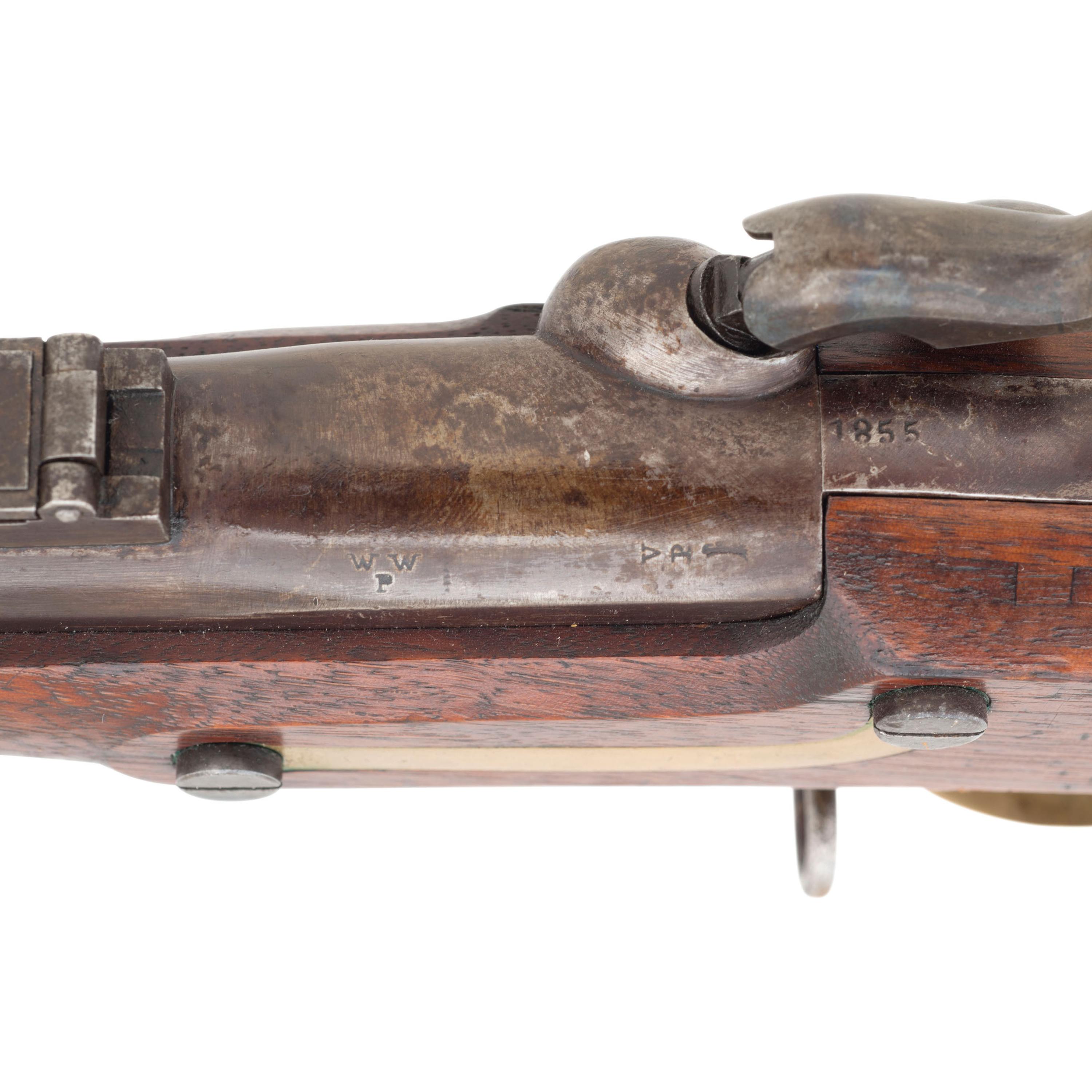Fine Harpers Ferry US Model 1841 Type IIA Alteration Mississippi Rifle - Ex Moller Collection