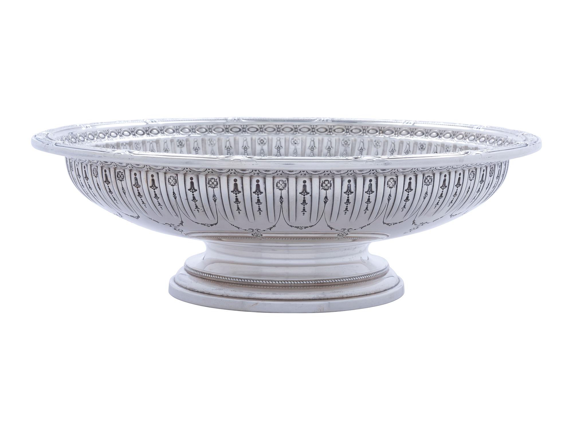 An American Silver Footed Bowl