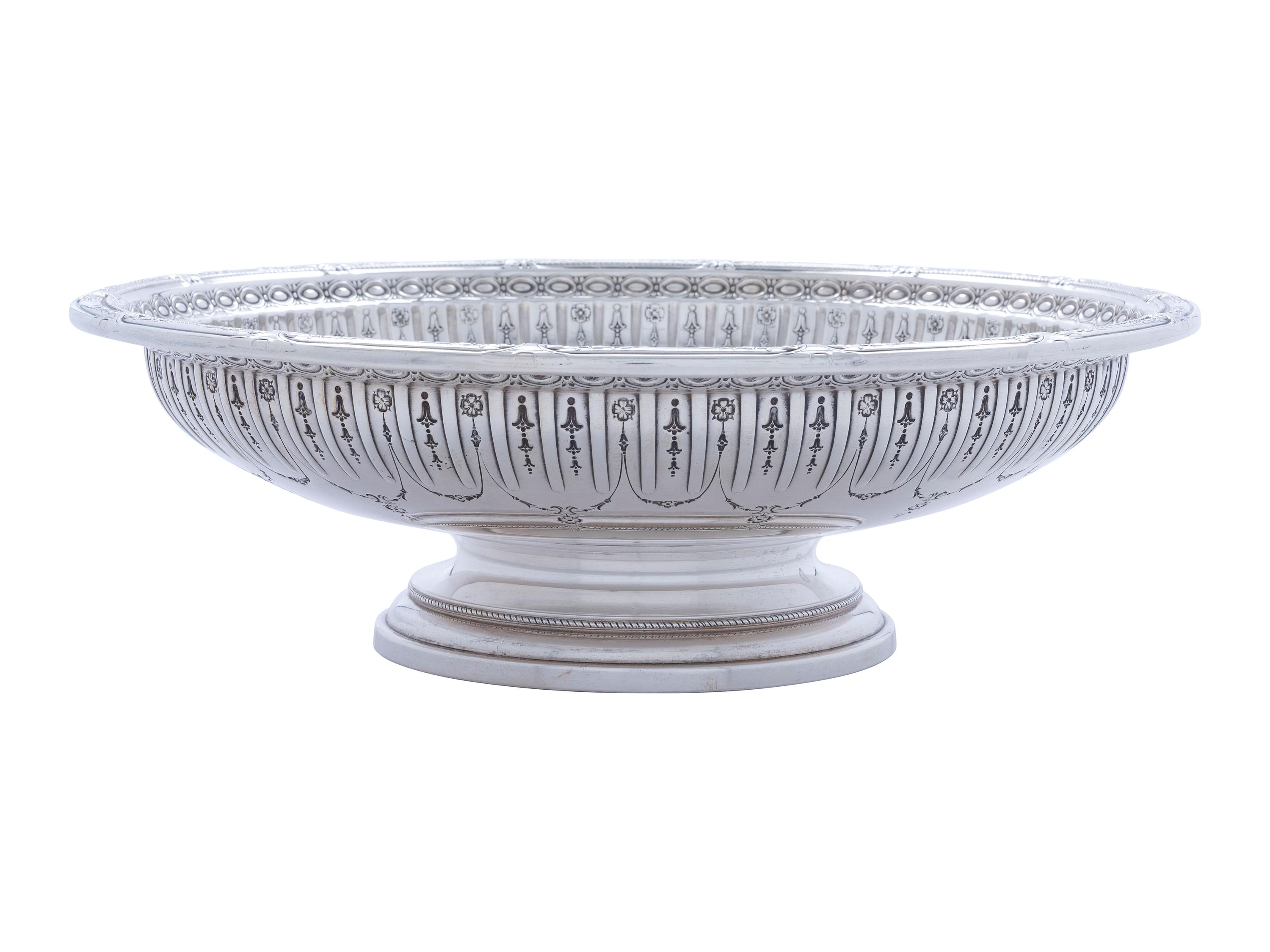 An American Silver Footed Bowl