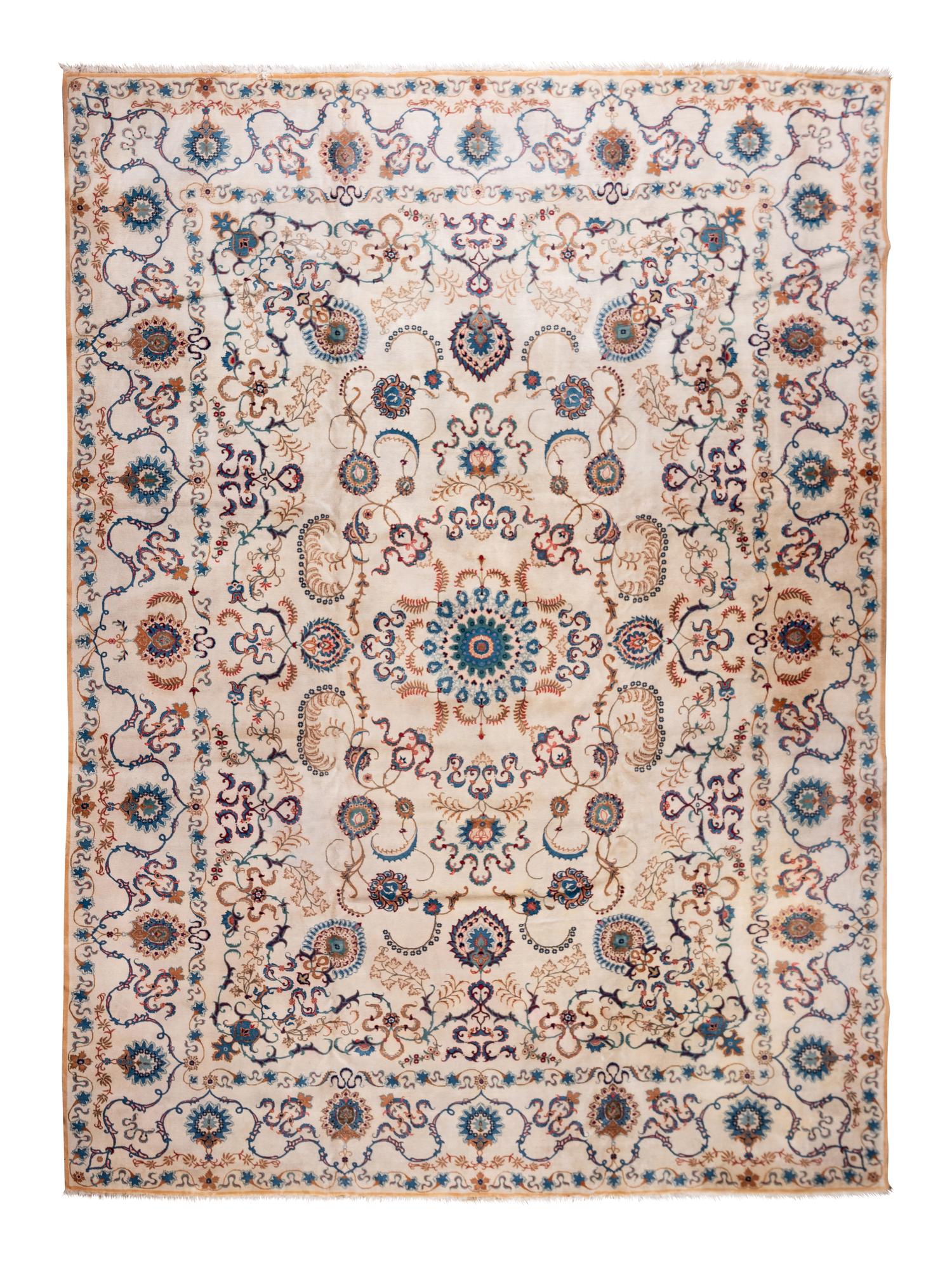 A Kashan Wool Rug