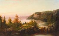 William Charles Anthony Frerichs, (American, 1829-1905), Seneca Lake