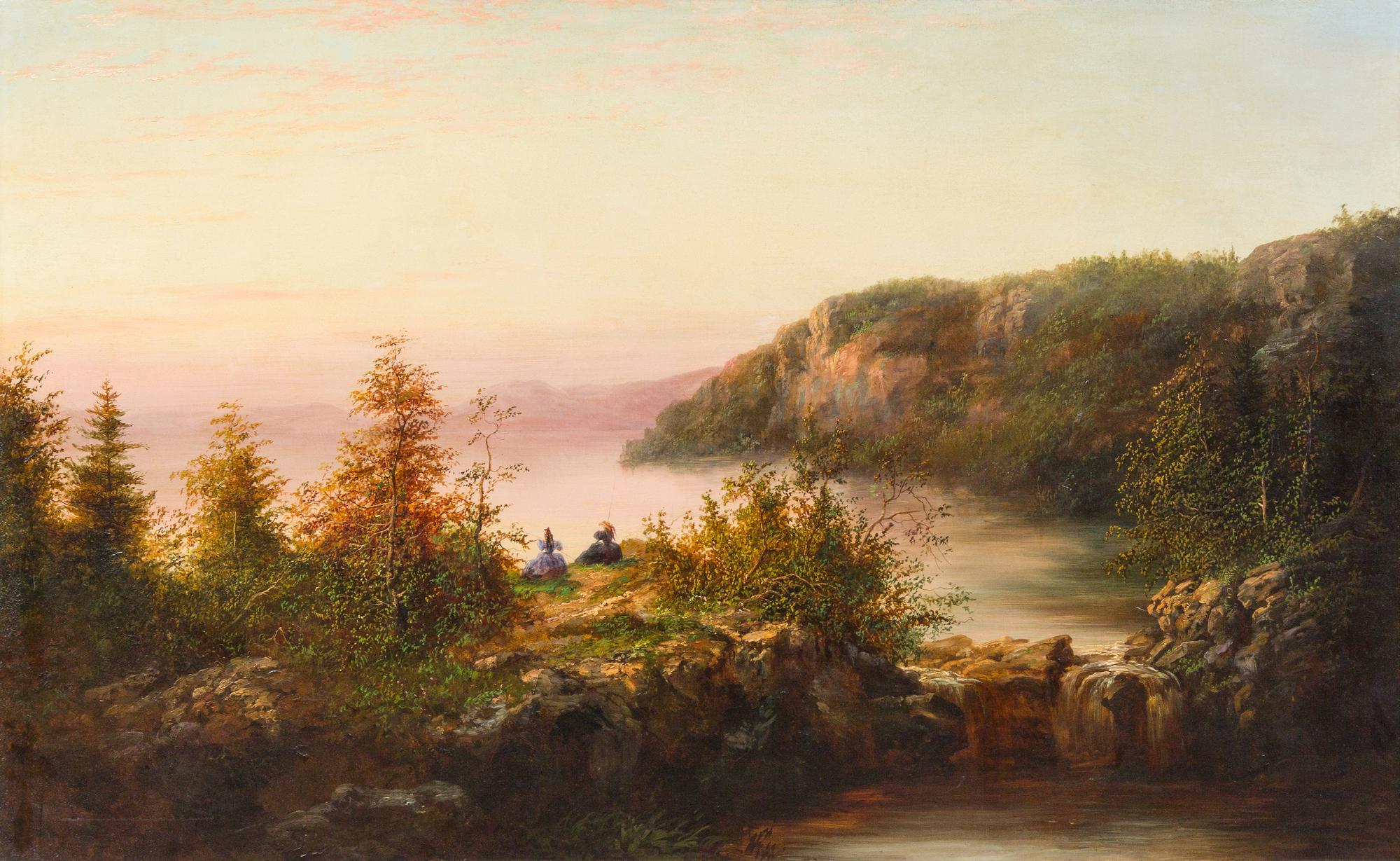 William Charles Anthony Frerichs, (American, 1829-1905), Seneca Lake