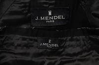 J. Mendel Tweed Skirt Suit With Scarf