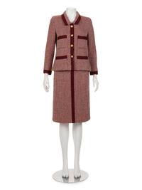 Chanel Wool Tweed Two-Piece Skirt Suit, Fall 1998