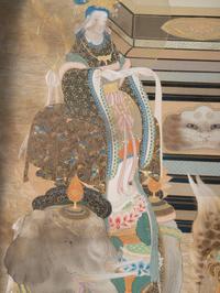 A Japanese Print on Silk