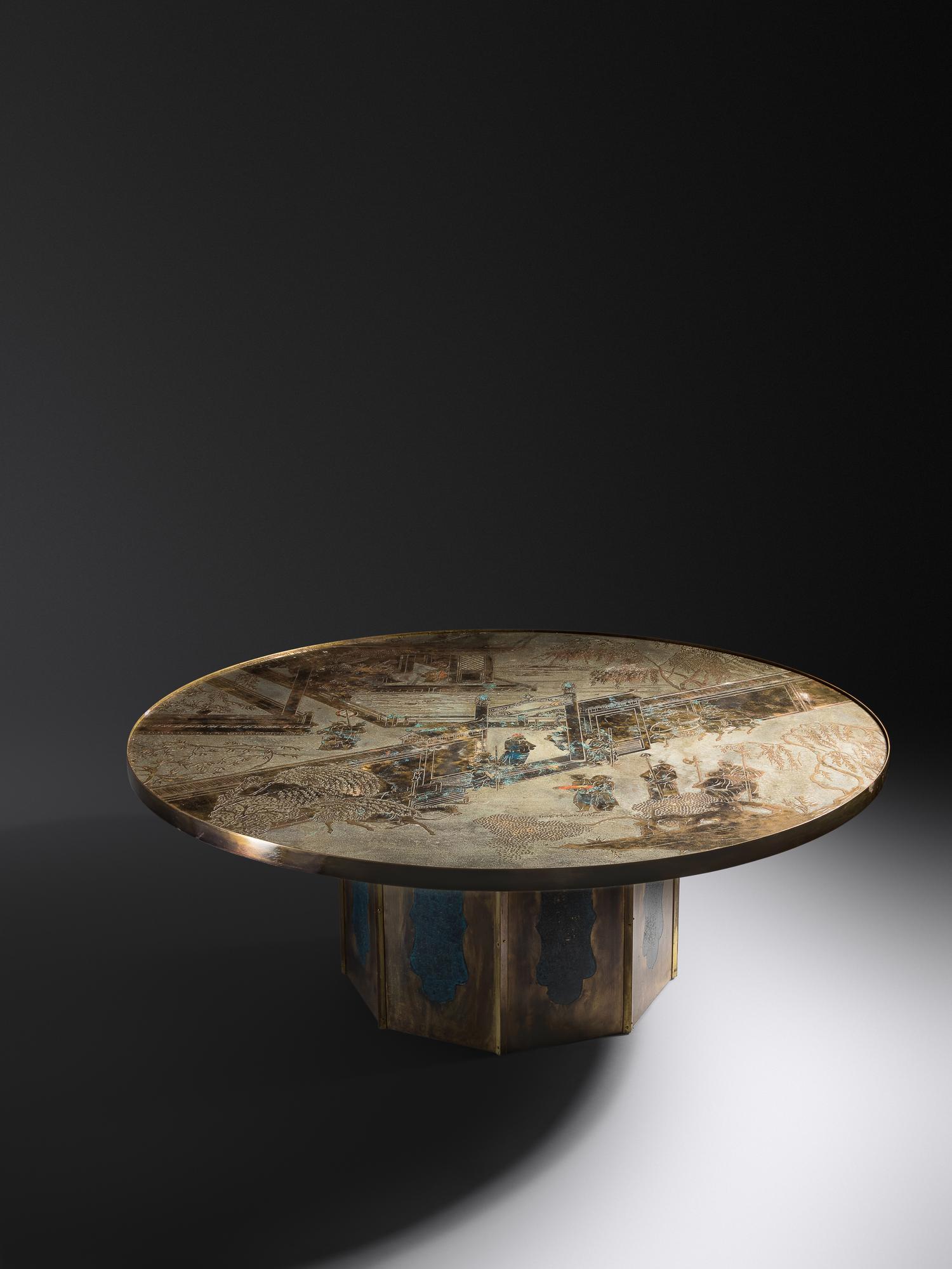 Chan Coffee Table LaVerne Collection, USA