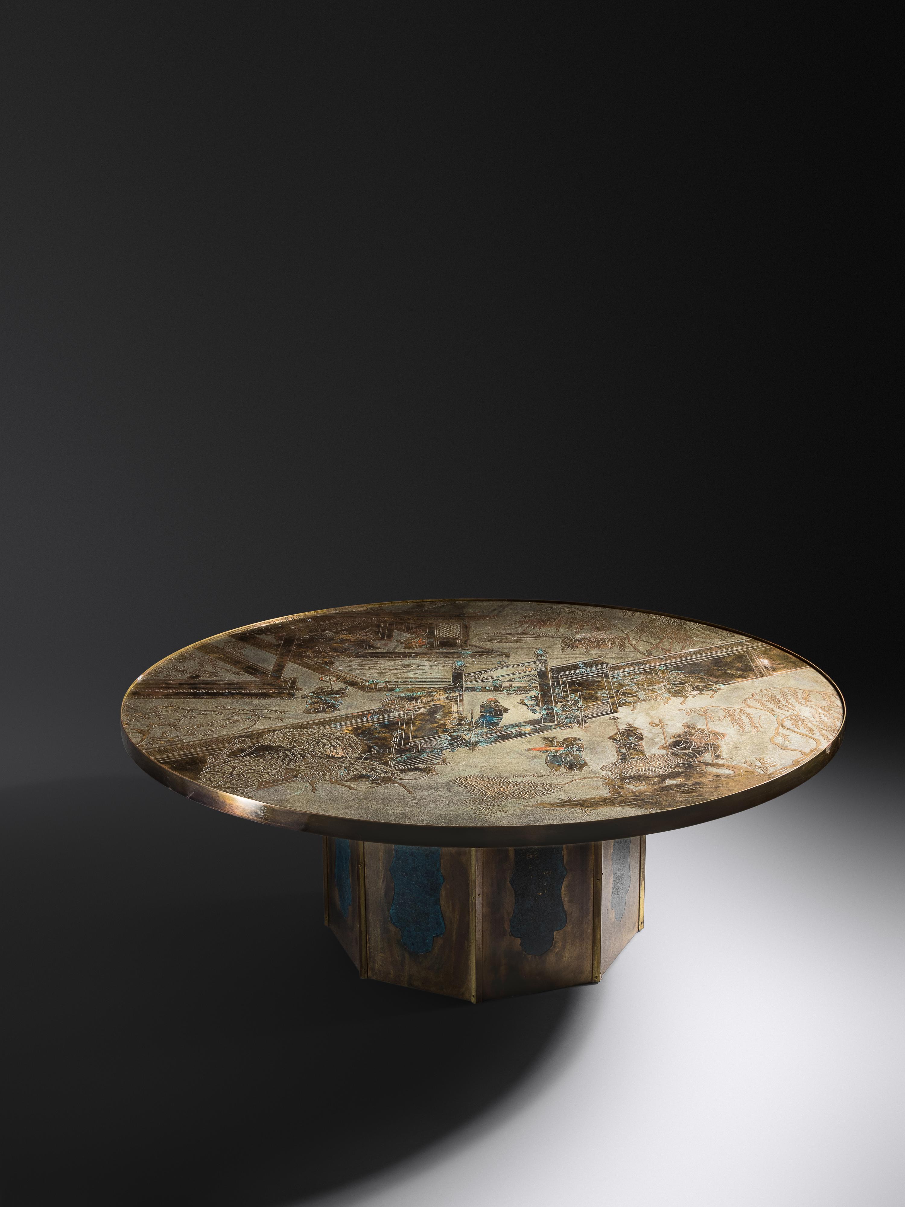 Chan Coffee Table LaVerne Collection, USA