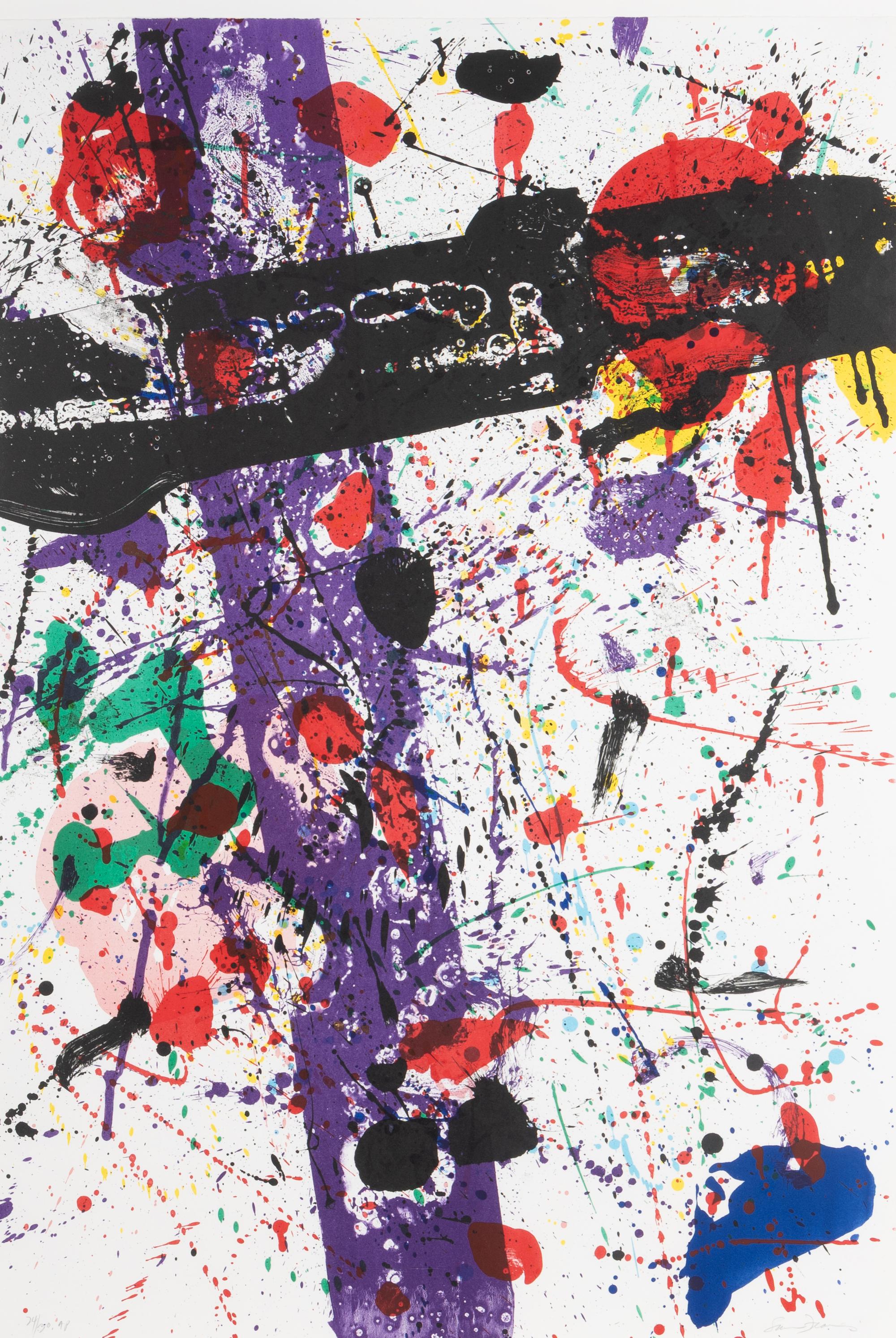 Sam Francis (American, 1923-1994) — Untitled (SF-272) (from Eight by Eight to Celebrate the Temporary Contemporary) , 1984