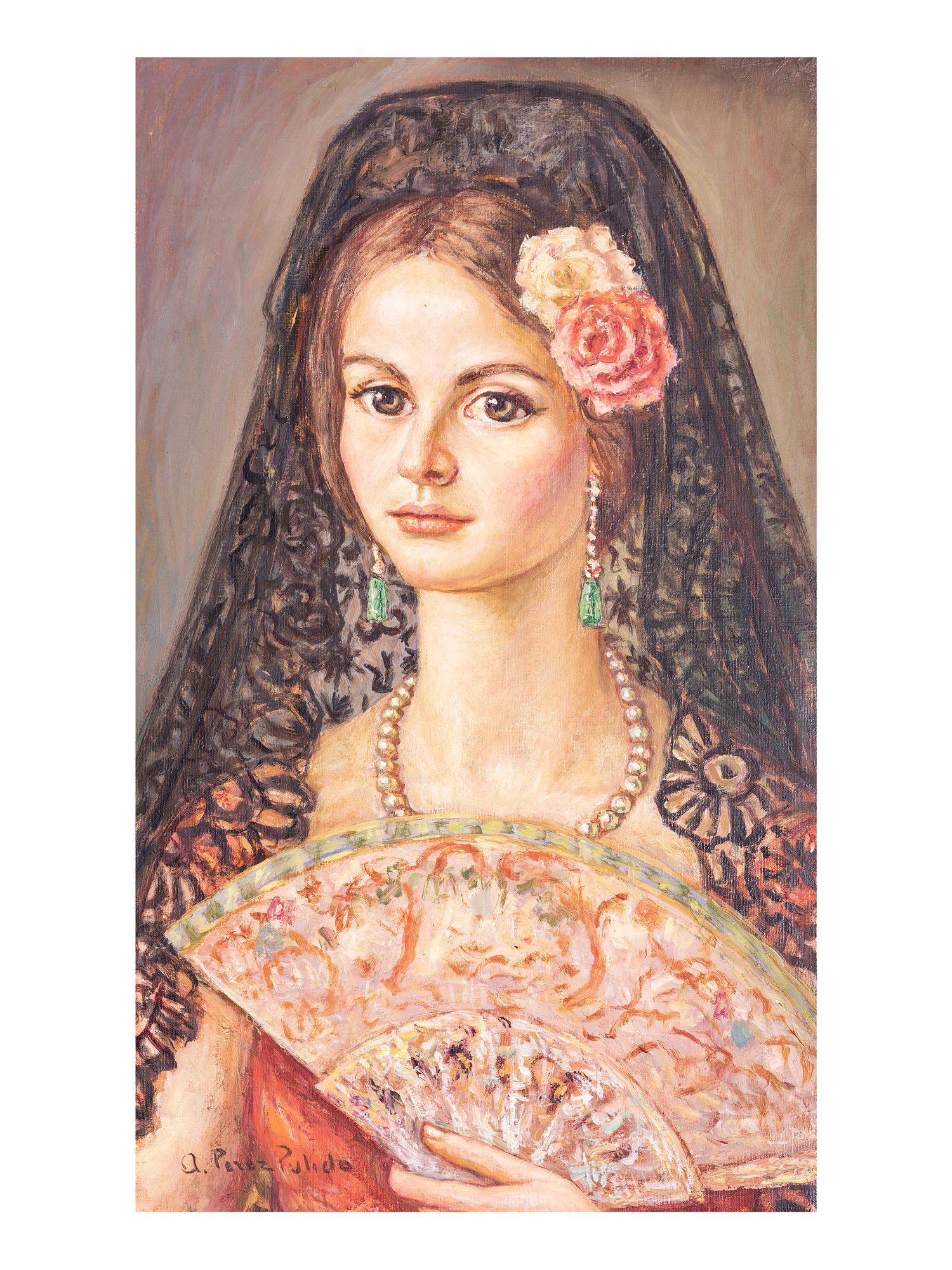 Lady with a Fan
