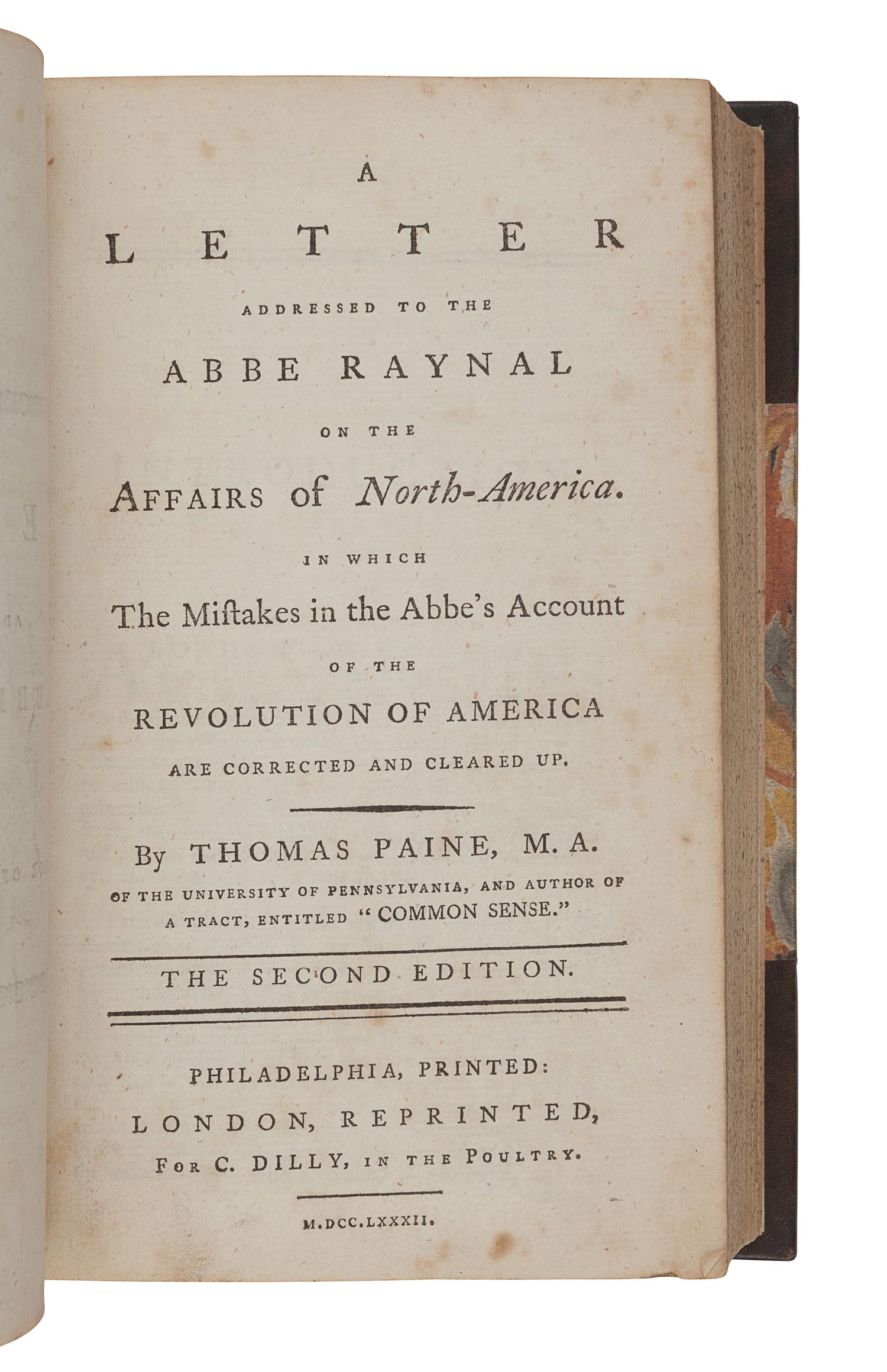 [REVOLUTIONARY WAR]. A sammelband, comprising: