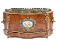 A Napoleon III Kingwood Jardiniere