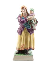 An English Pottery Figure, Charles Vyse (1892-1963), Height 10 1/4 inches.