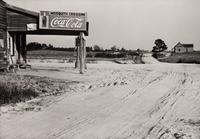 A group of five photographs ( A member of the Wilkins Family Making Biscuits , 1939; Post Office in Blizzard, Aspen, CO , 1941; Negro (Black) Man Entering Movie Theater by Colored Entrance, Belzoni, Miss., 1939; Crossroad and General Store (Mosquito Crossing) Near Greensboro, GA, 1939 (printed 1981); Recreation Evening at Community School Under Direction of WPA Recreational Supervisor (in suit and tie) Coffee County, Alabama, 1939)