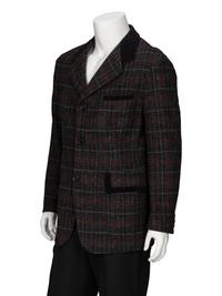 Dolce & Gabbana, Plaid Wool Jacket