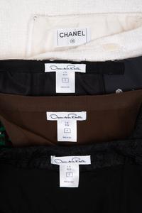 Five Designer Items: One Chanel, Four Oscar de la Renta, 1990-2010s