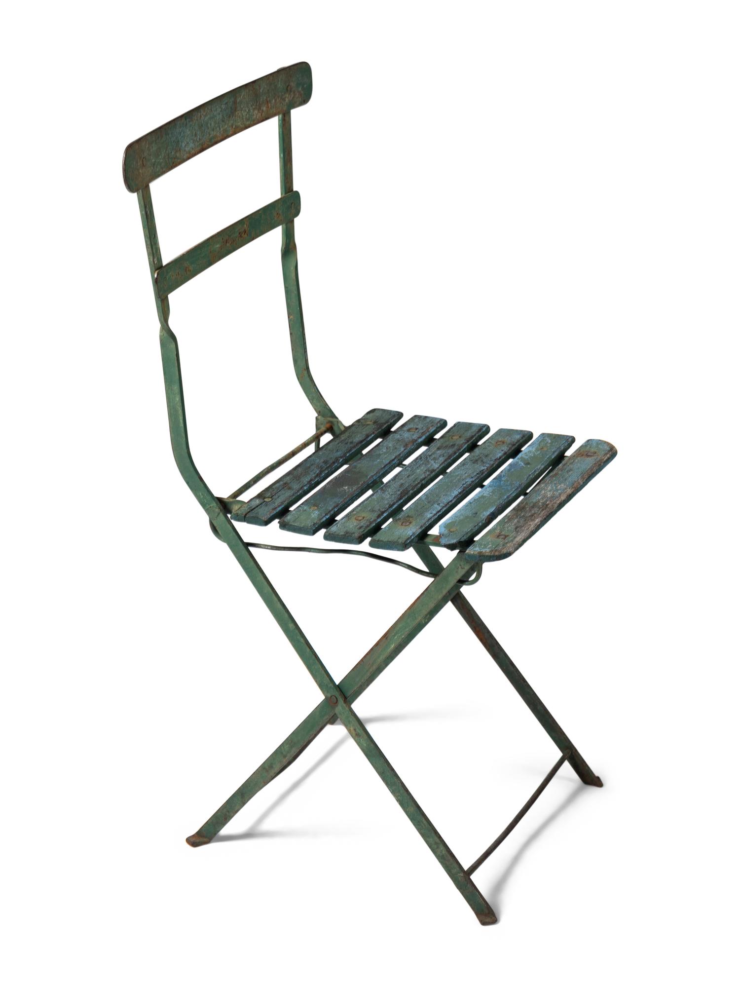 A Vintage Wrigley Field Chicago Cubs Stadium Seat Chair
