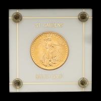 A 1908 Saint-Gaudens $20 Gold Coin