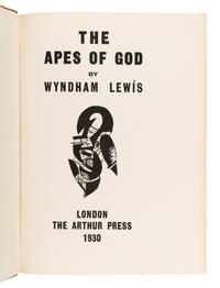LEWIS, Wyndham (1882-1957). The Apes of God. London: The Arthur Press, 1930.