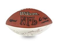 A Chicago Bears Multi Signed Autograph Football Including Walter Payton, Mike Ditka and Mike Singletary (Beckett Authentication Services BAS Certified),