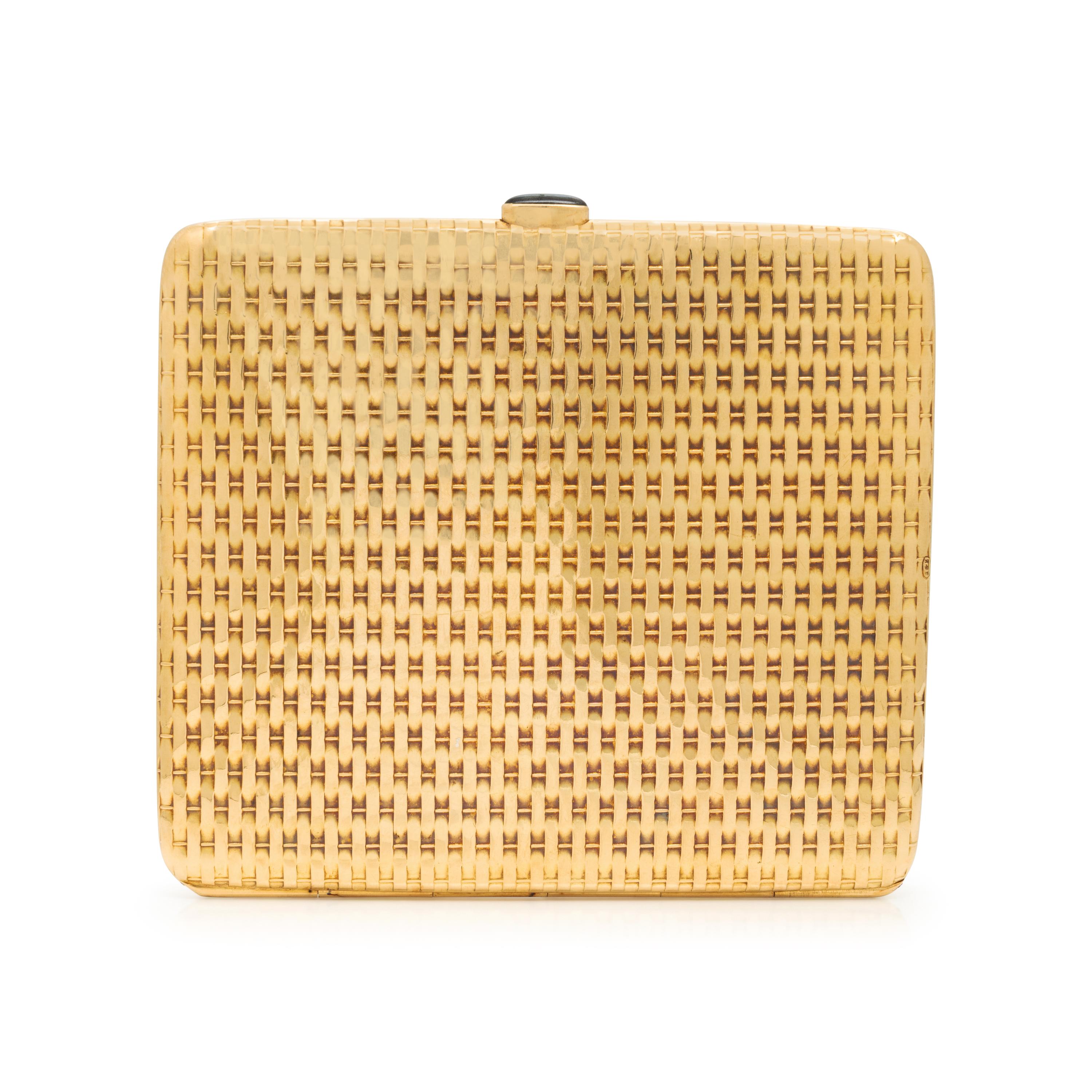 Tiffany & Co., Retro, Yellow Gold Card Case