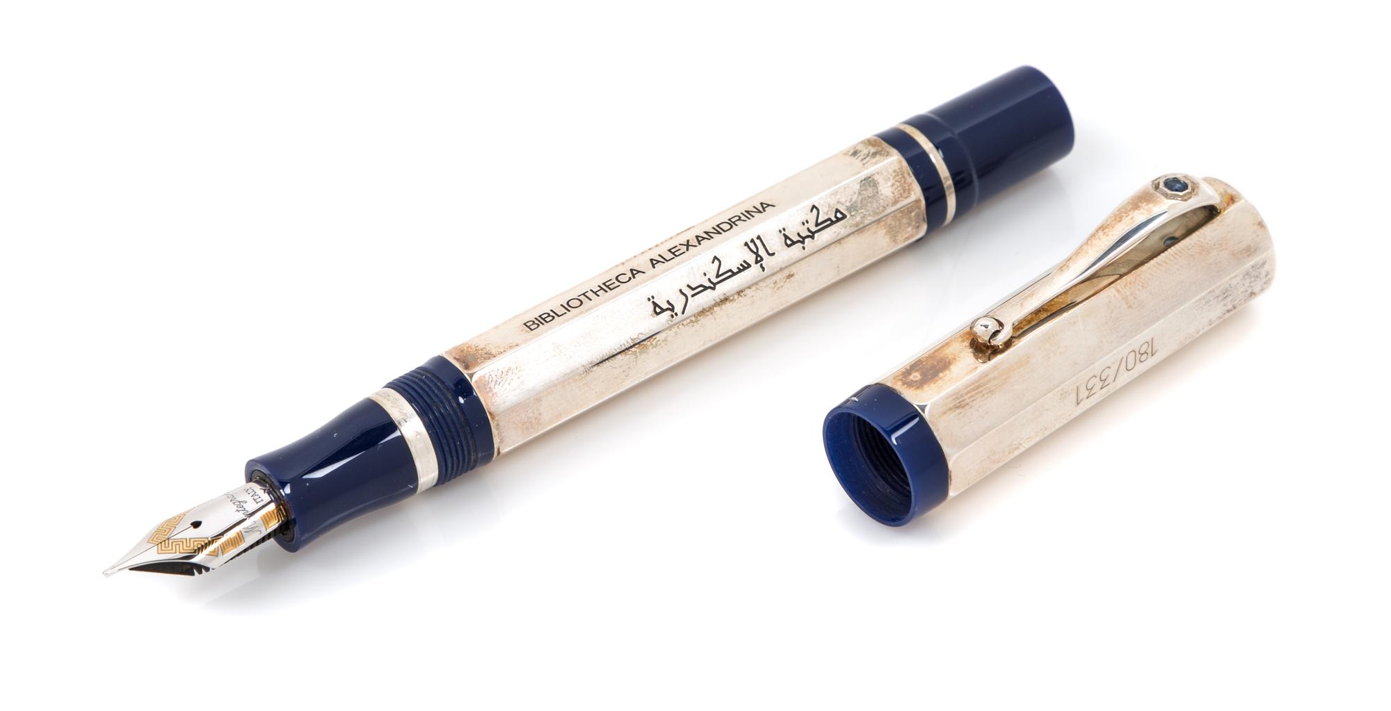 A Montegrappa Bibliotheca Alexandrina Limited Edition Fountain Pen