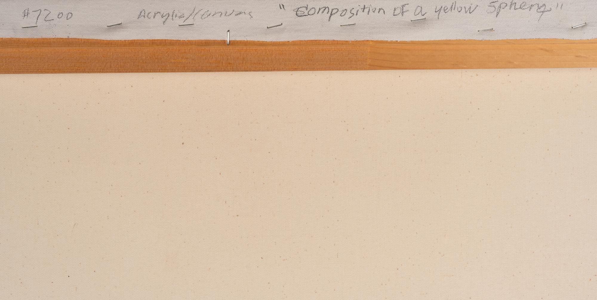 Composition of a Yellow Sphere