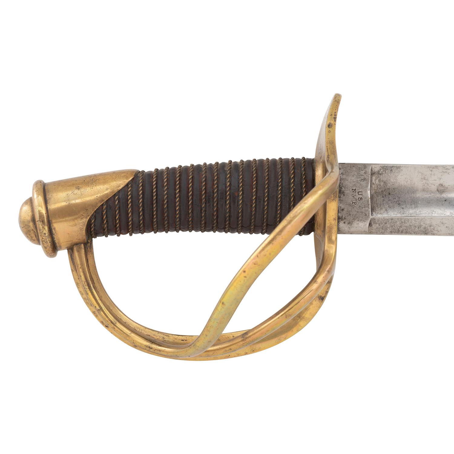 Mexican War-era Ames Model 1840 Heavy Cavalry Saber