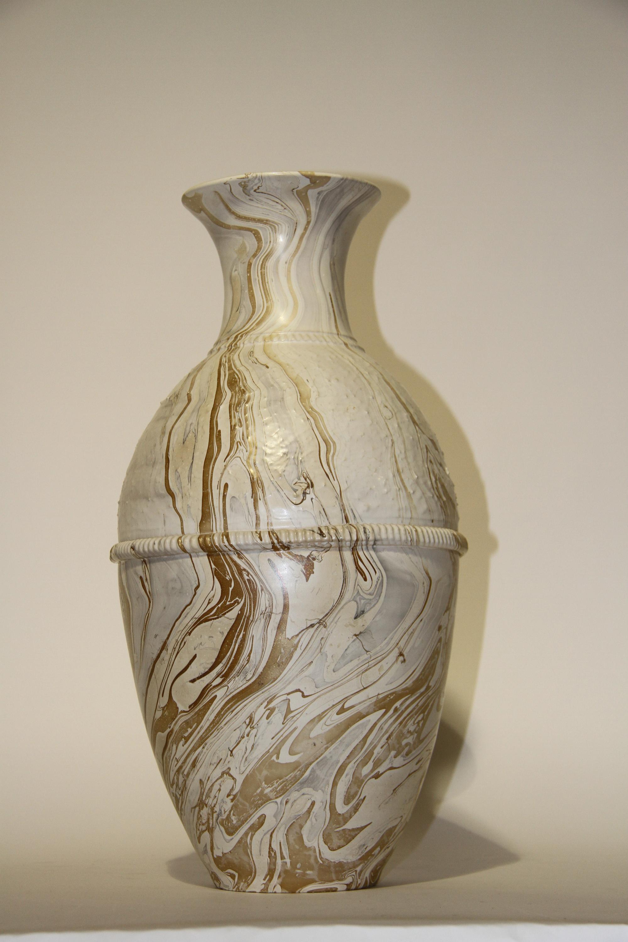 A Haeger Pottery Vase Height 21 1/2 inches. — Sebastiano Maglio, 1999