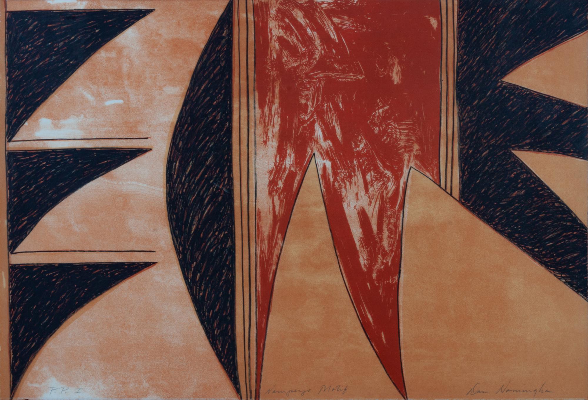 Nampeyo Motif, lithograph, PP1