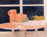 Nature morte le soir (Nature morte orangée )
