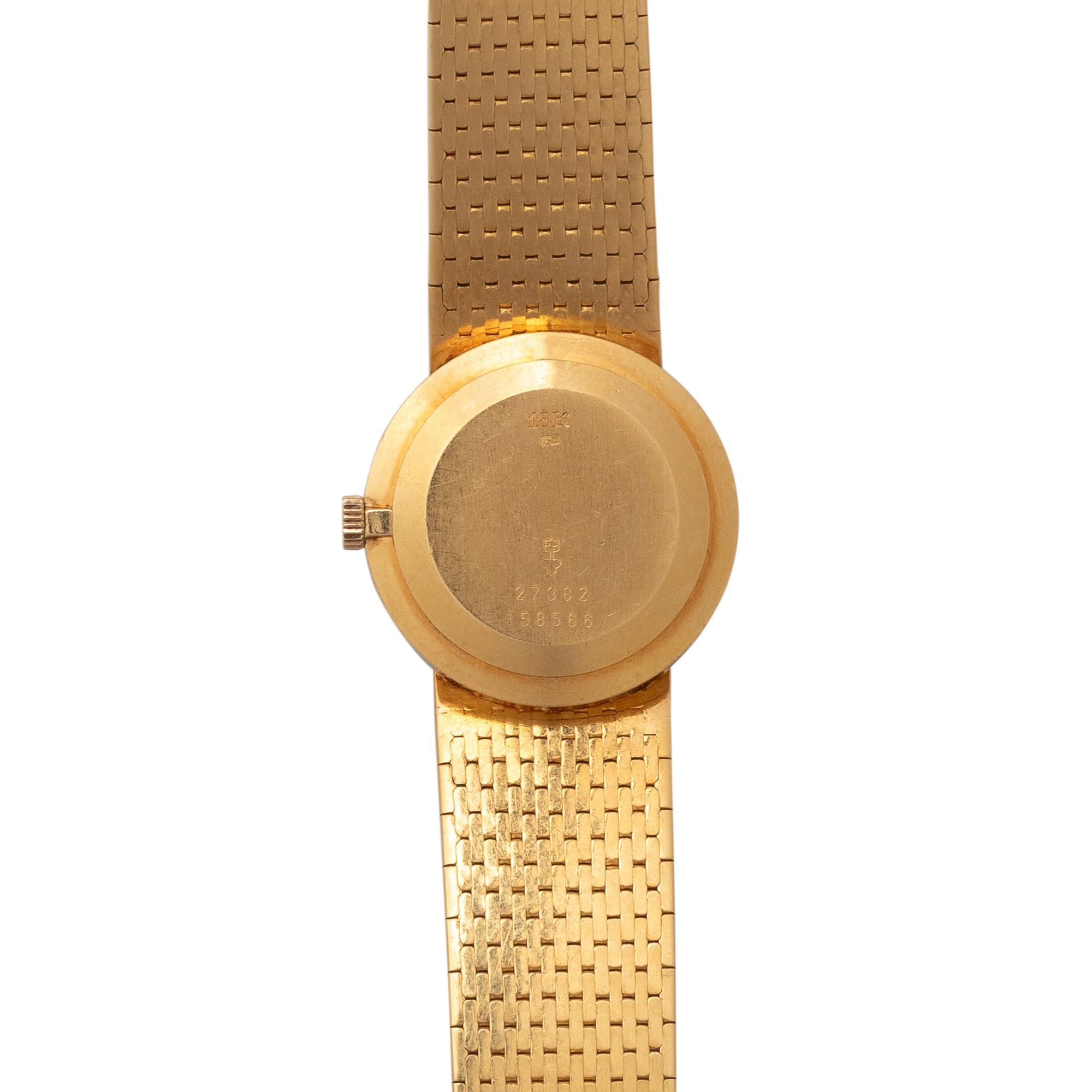 CORUM, 18K YELLOW GOLD, DIAMOND AND EMERALD WATCH