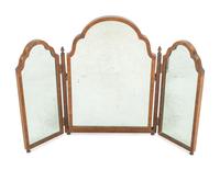 An Edwardian Mahogany Dressing Mirror