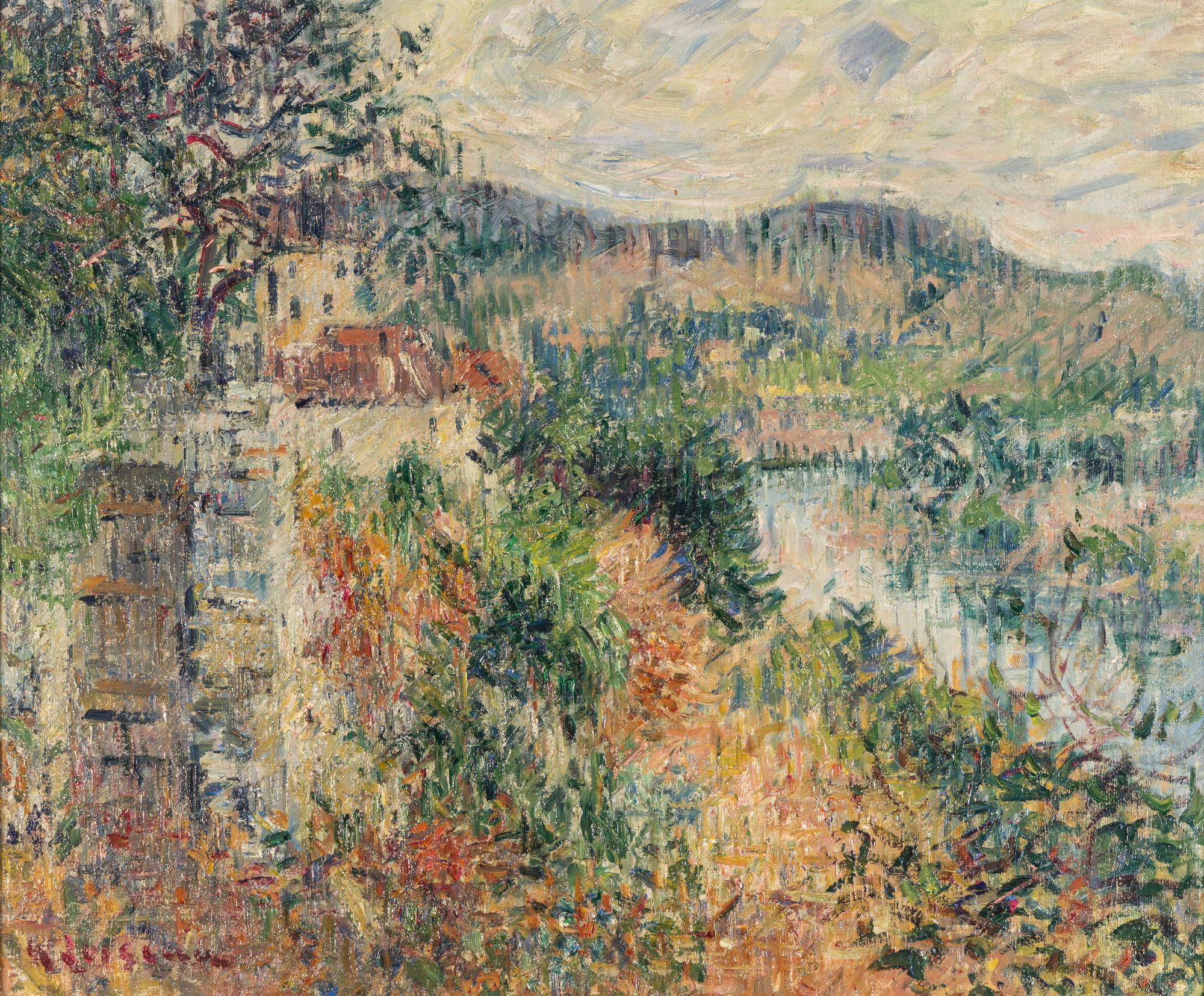 La Dordogne à Beynac , 1926