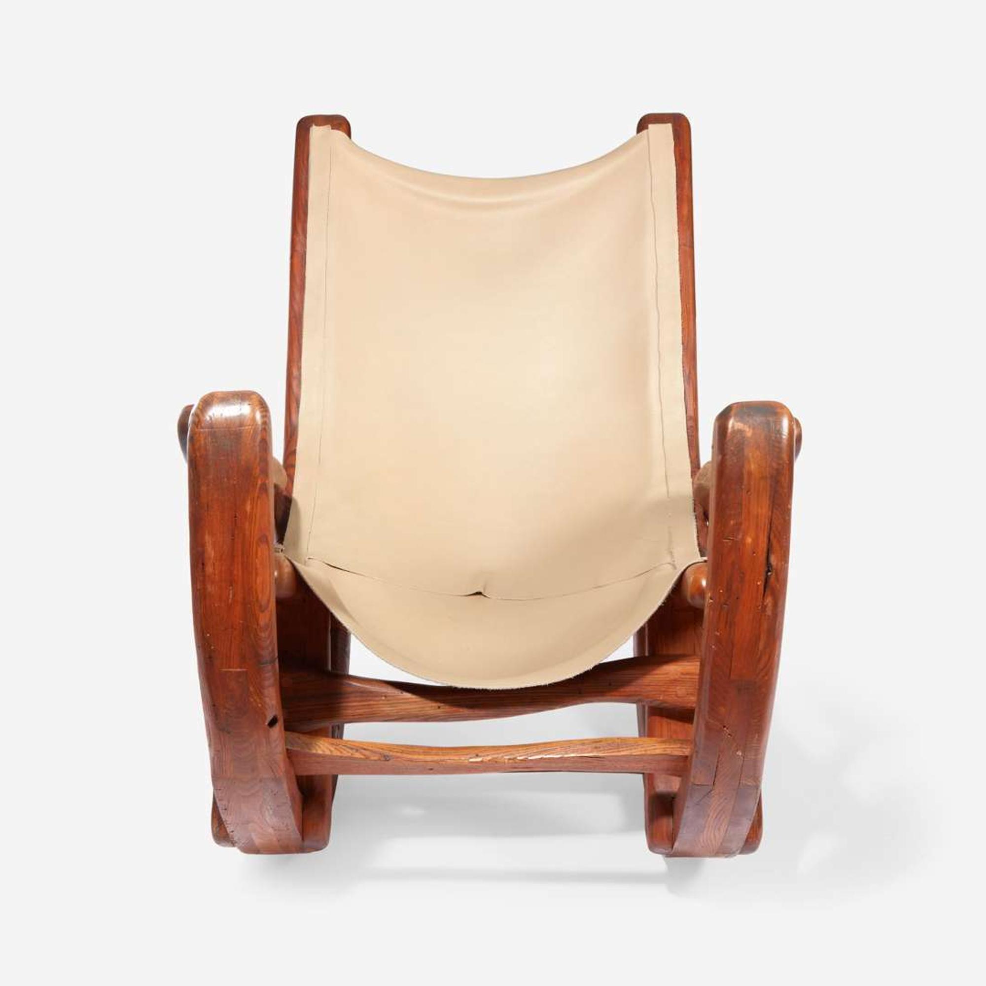 Michael Costerisan A Sculpted Rocking Chair, West Virginia, USA, 1973