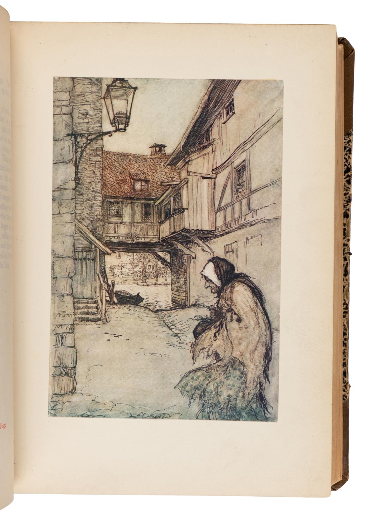 RACKHAM, Arthur (1867-1939), illustrator. A group of 4 titles illustrated by Rackham, comprising: