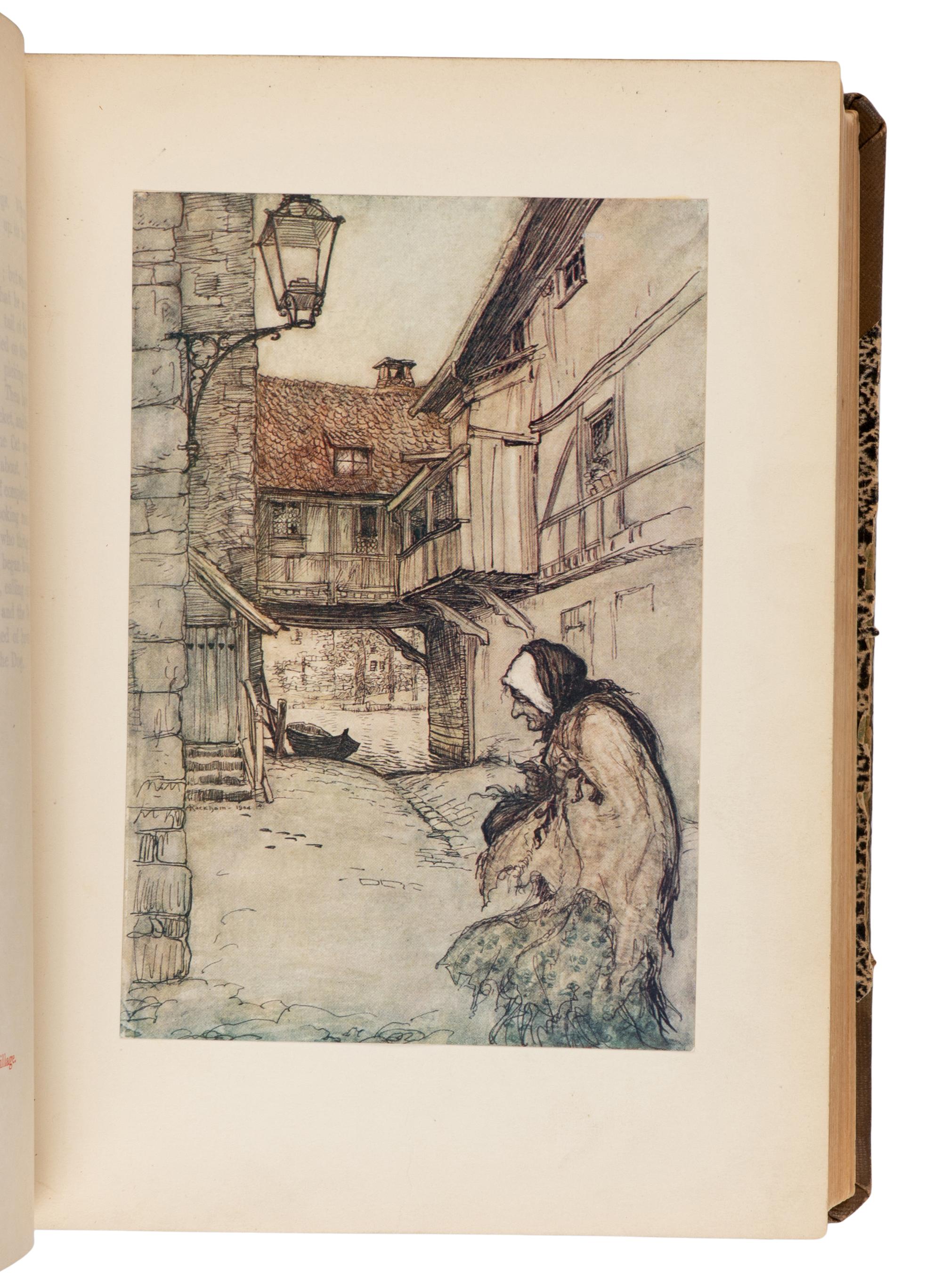 RACKHAM, Arthur (1867-1939), illustrator. A group of 4 titles illustrated by Rackham, comprising: