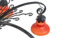 An Art Deco Style Six-Light Chandelier