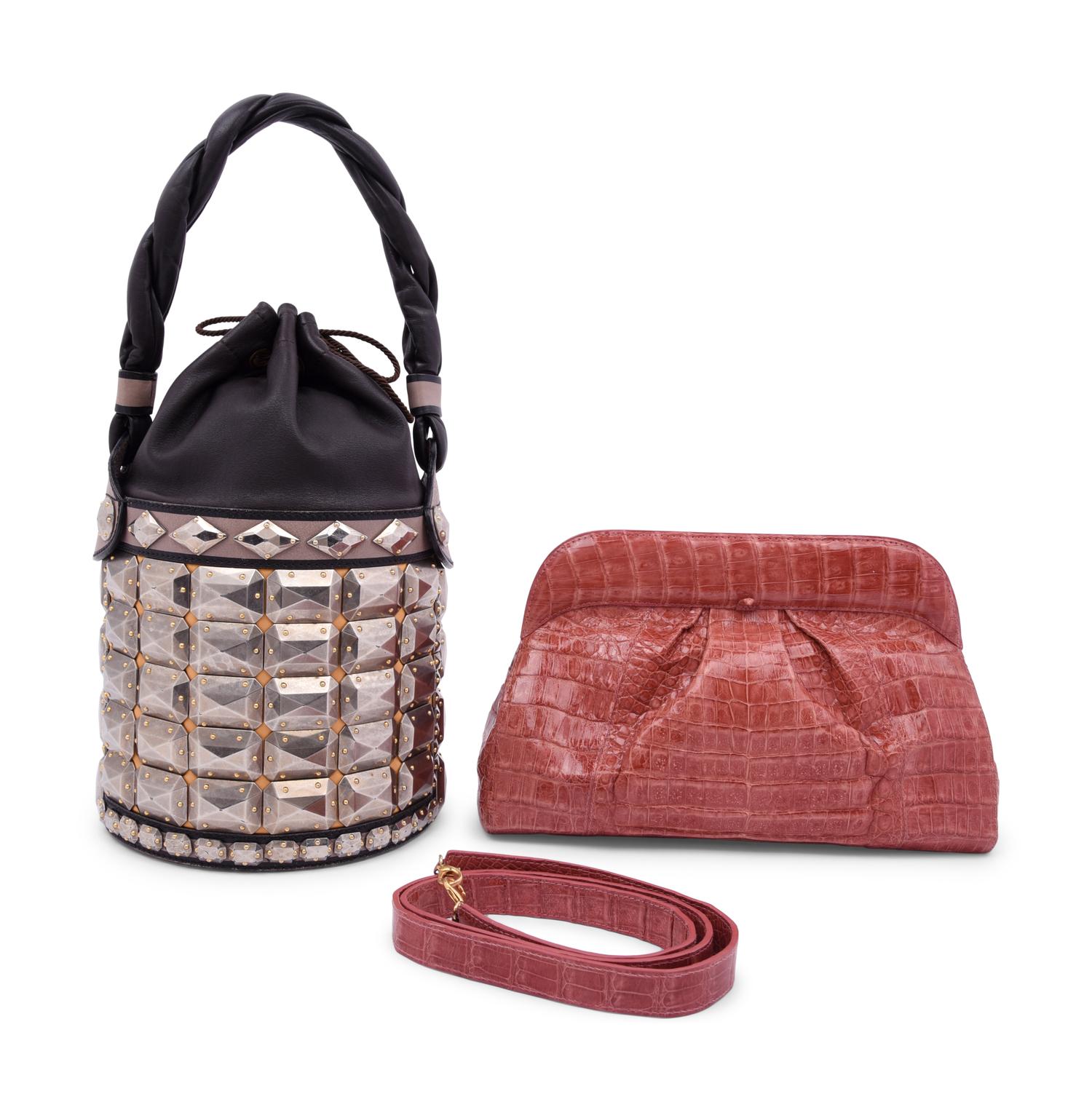 Two Designer Bags: One Fendi and One Nancy Gonzalez