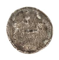 Roman Republic (circa 137 BCE), Silver Denarius — Silver Denarius