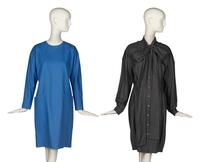 Two Yves Saint Laurent Rive Gauche Dresses