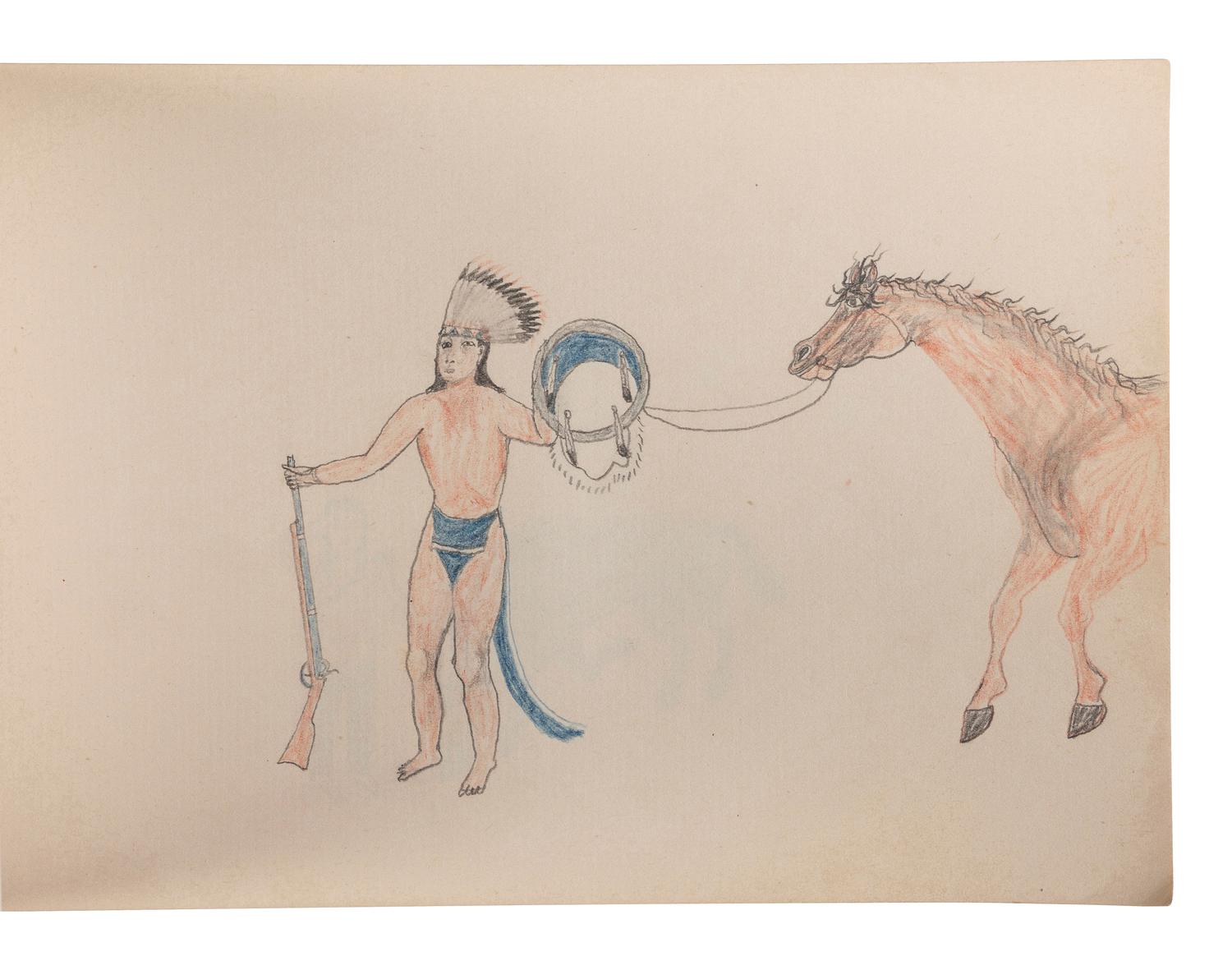 Rosebud Agency Sketchbook, by "Jack"