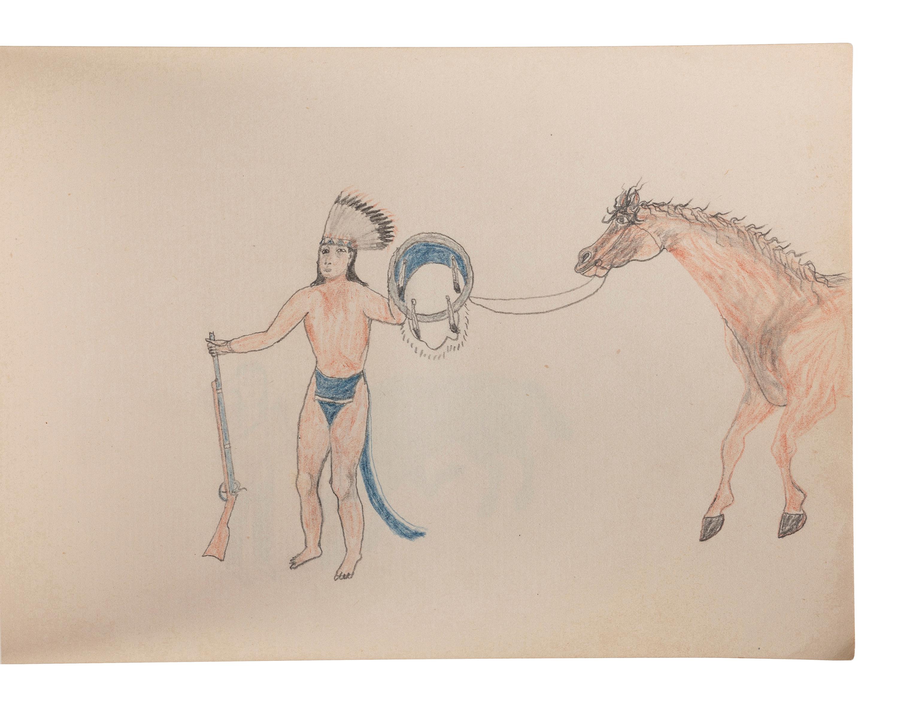 Rosebud Agency Sketchbook, by "Jack"