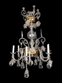 A Venetian Glass Chandelier