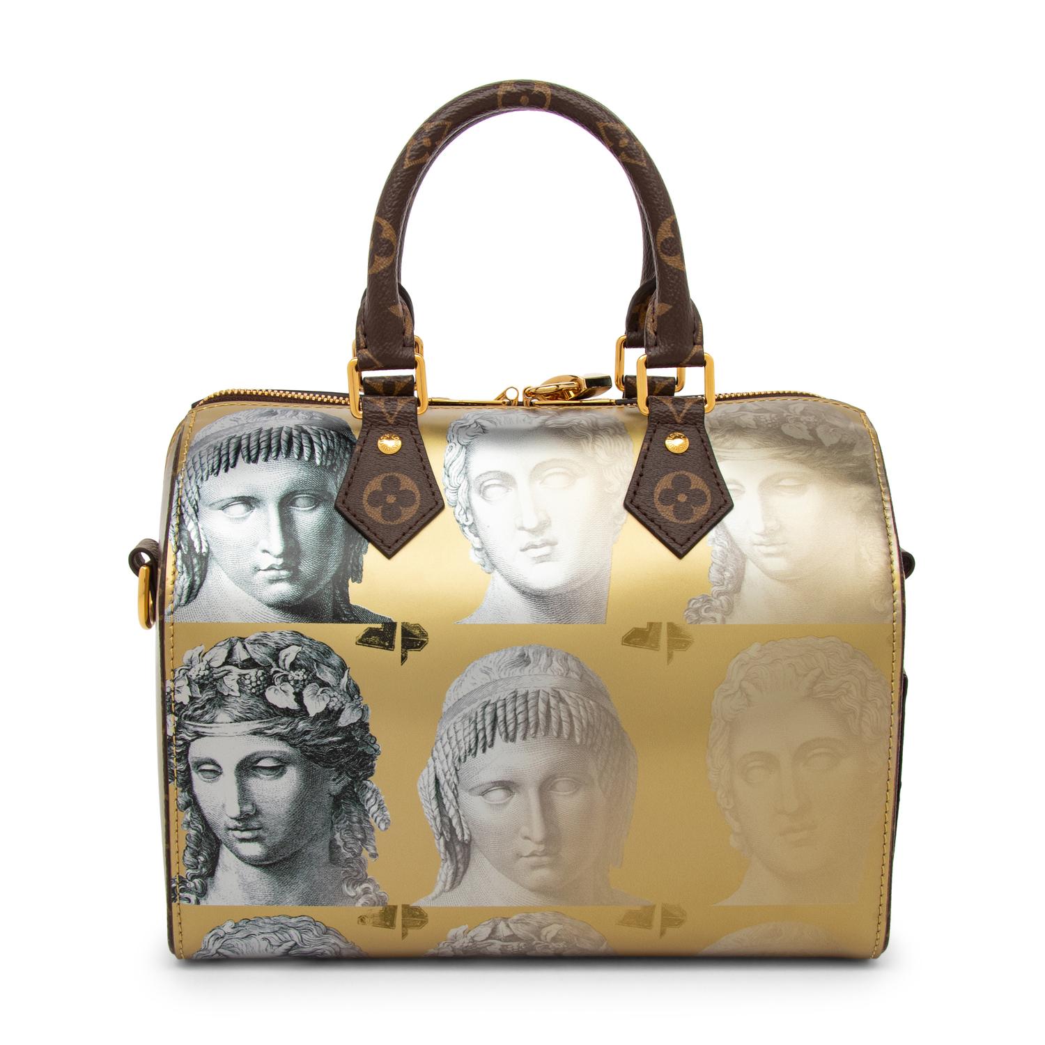 LOUIS VUITTON x FORNASETTI, LIMITED EDITION SPEEDY BANDOULIÈRE 25