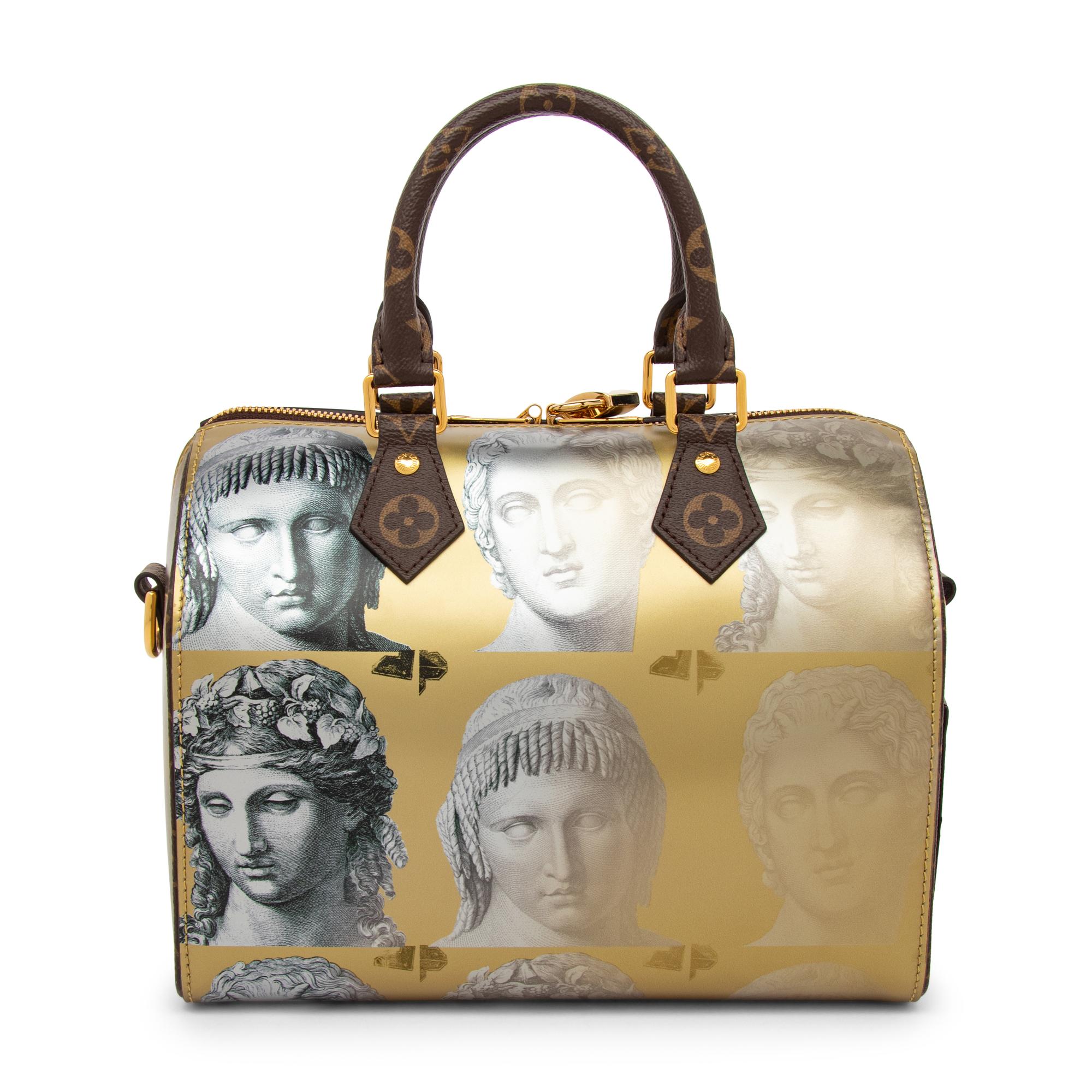 LOUIS VUITTON x FORNASETTI, LIMITED EDITION SPEEDY BANDOULIÈRE 25