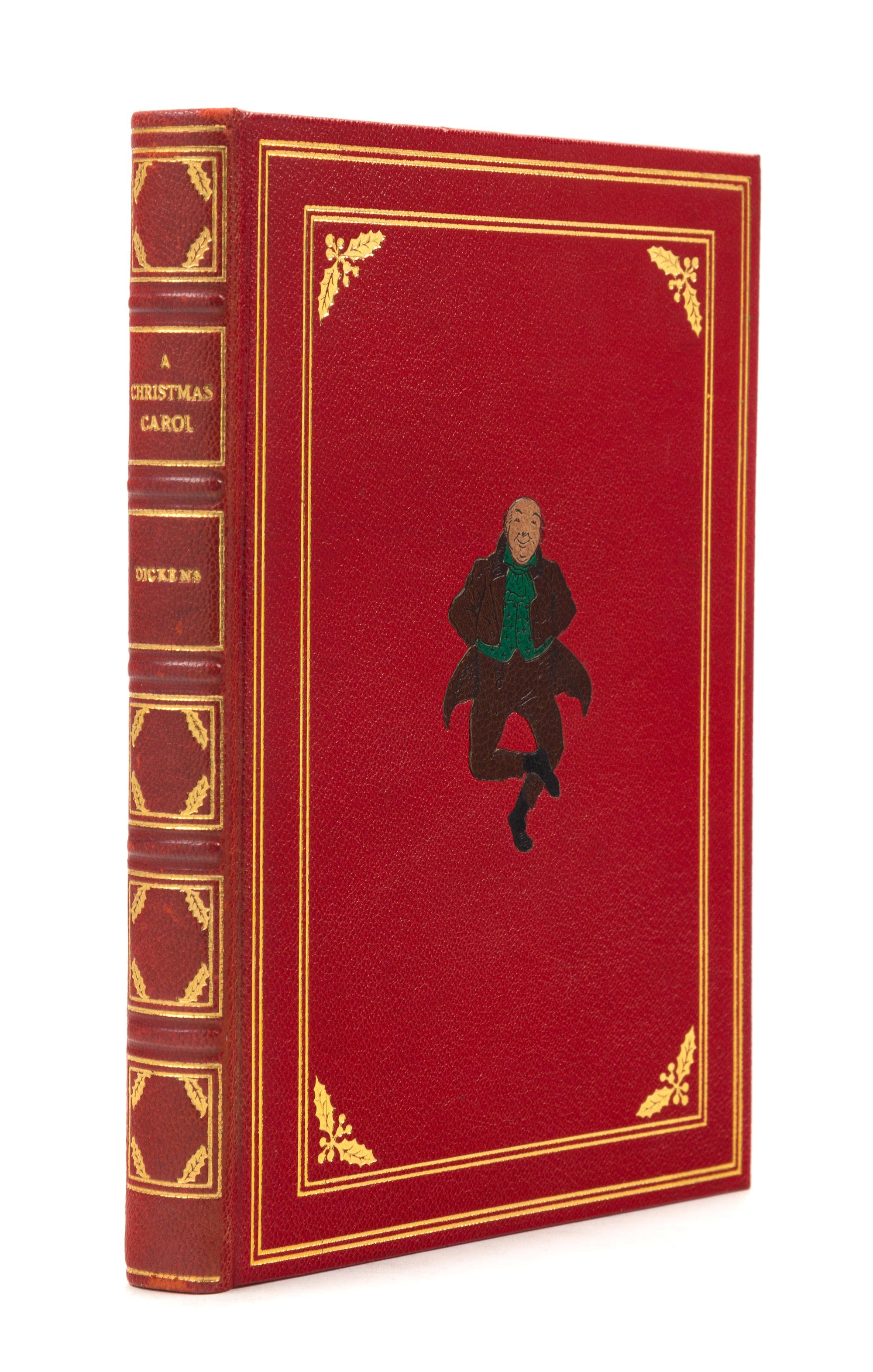 DICKENS, Charles. A Christmas Carol. Philip Reed, illustrator. Chicago and New York: Monastery Hill for Holiday House, 1940.